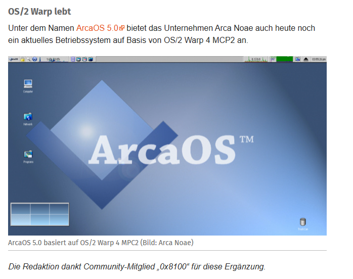 Bericht - C:\B_retro\Ausgabe_31\: OS/2 Warp Warb Mit ...