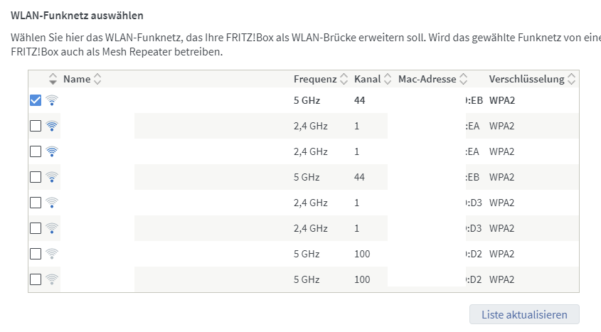 AVM - Nervige Radarerkennung auf 5GHz, Seite 2