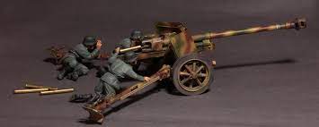 Pak 40 crew, 1943 3 figures SOGA Miniatures -3529