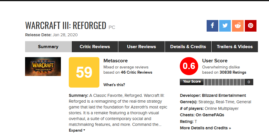 2021-11-15 17_39_03-Warcraft III_ Reforged for PC Reviews - Metacritic.png