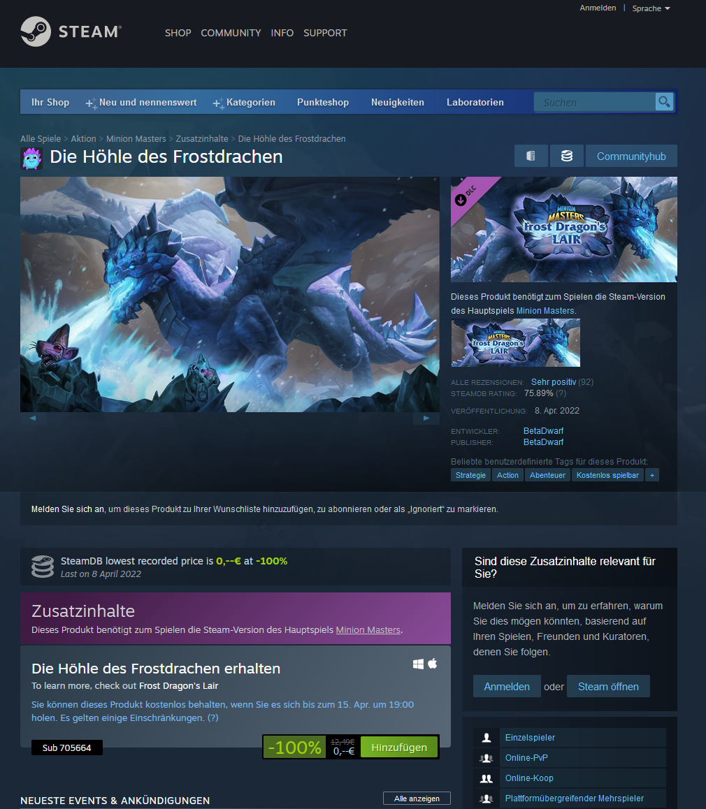 2022-04-14 17_42_15-Sparen Sie 100% bei Die Höhle des Frostdrachen auf Steam.png