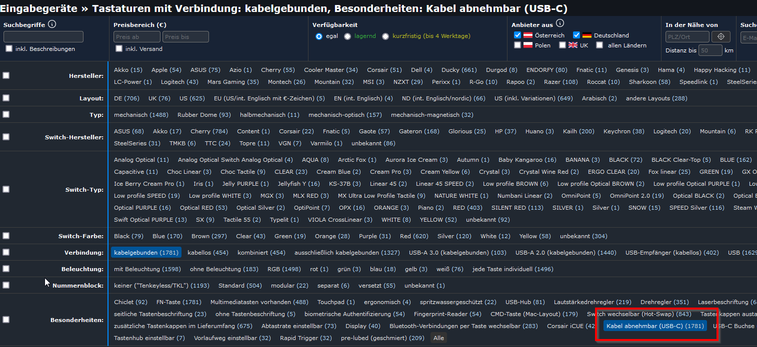 2024-08-05 13_41_00-Eingabegeräte Tastaturen mit Verbindung_ kabelgebunden, Besonderheiten_ Ka...png