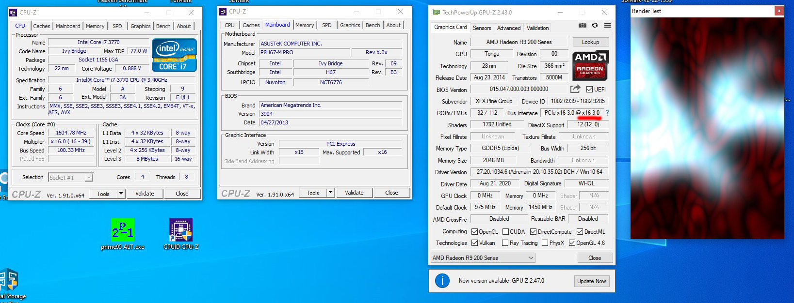 Beweisfoto H67 auf PCIe 3.0 .jpg