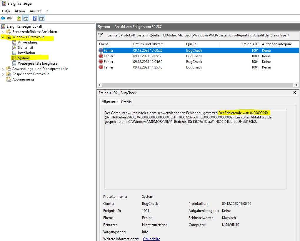 Bugcheck_0x50_Ereignisanzeige.PNG