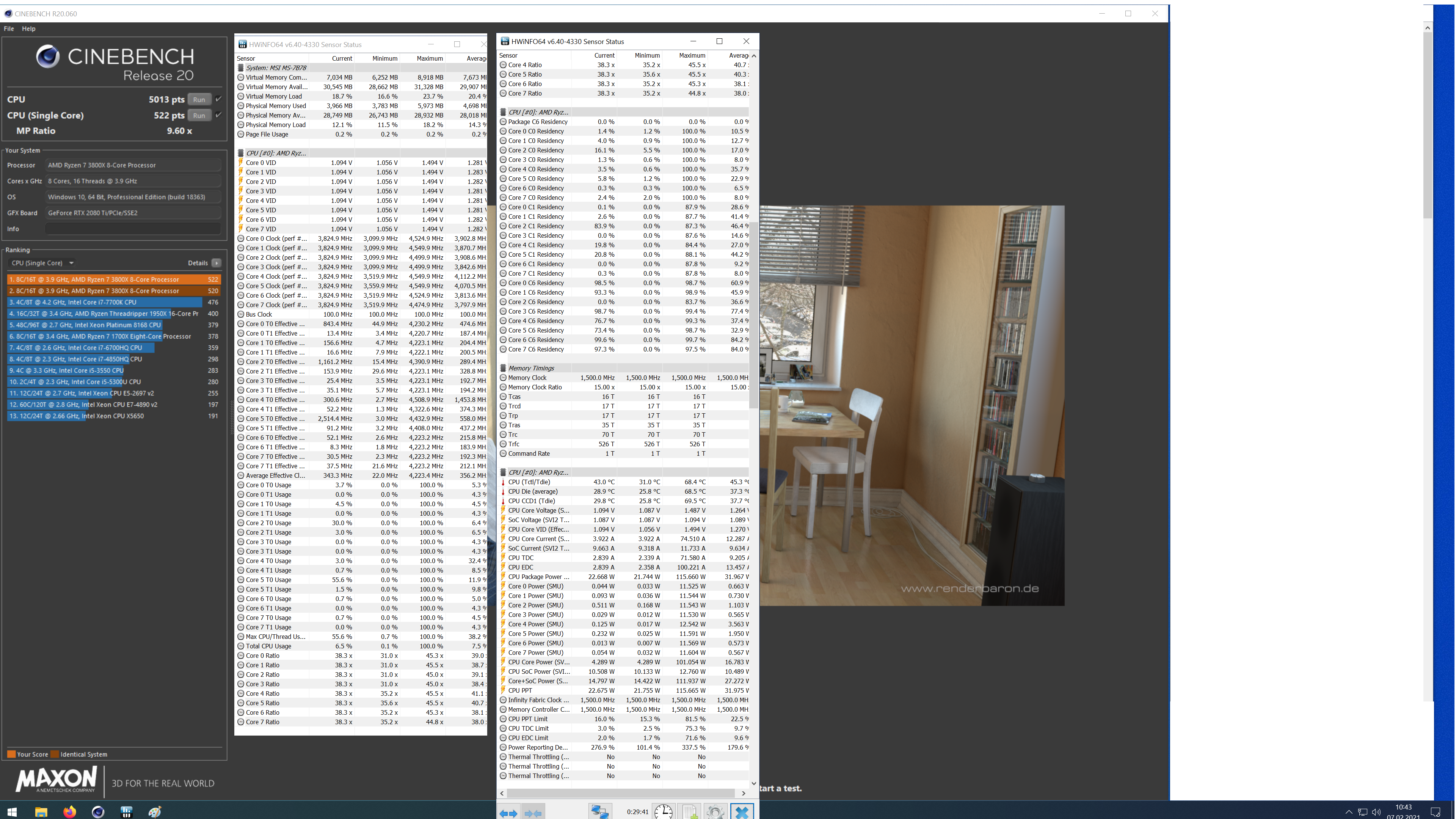 Cinebench R20 single&multi, ryzen balanced.png