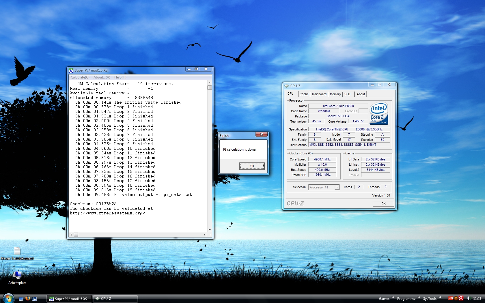 E8600@4900MHz SuperPi.jpg