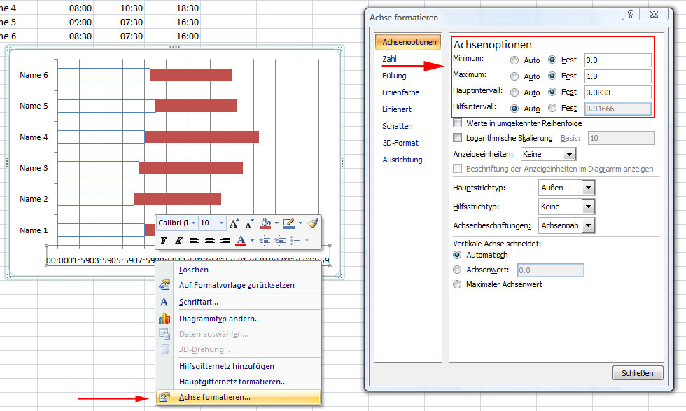 Excel Balkendiagramm Uhrzeit Computerbase Forum