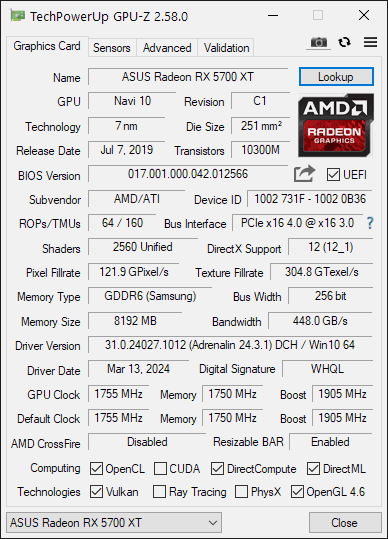 GPU-Z Anzeigefehler als ASUS.gif