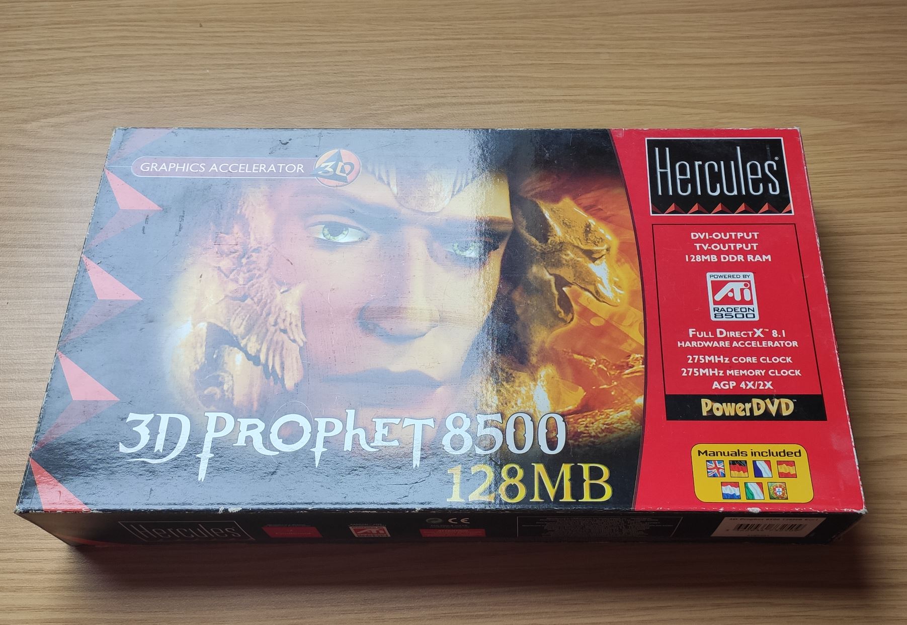 Hercules 3D Prophet 8500 128 MB OVP.JPG