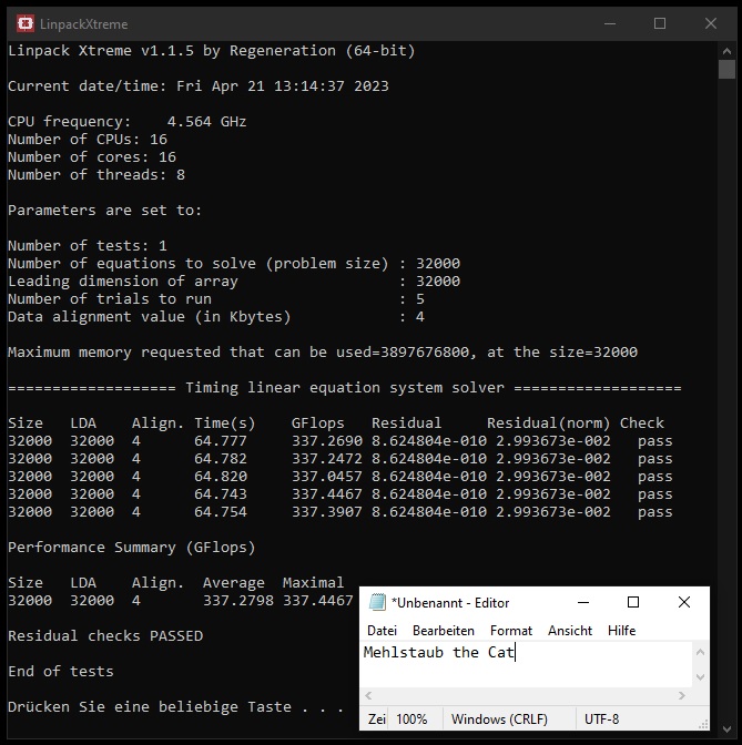 Linpack-Extreme 5800X3D 3800MHz scharf MehlstaubtheCat.jpg