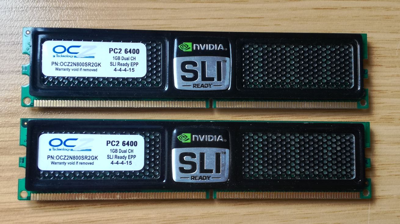 OCZ DDR2 800 CL4 Nvidia SLI Edition.JPG