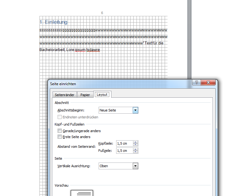 Kopfzeile Abstand Zum Textbeginn In Word 2010 Einstellen Computerbase Forum