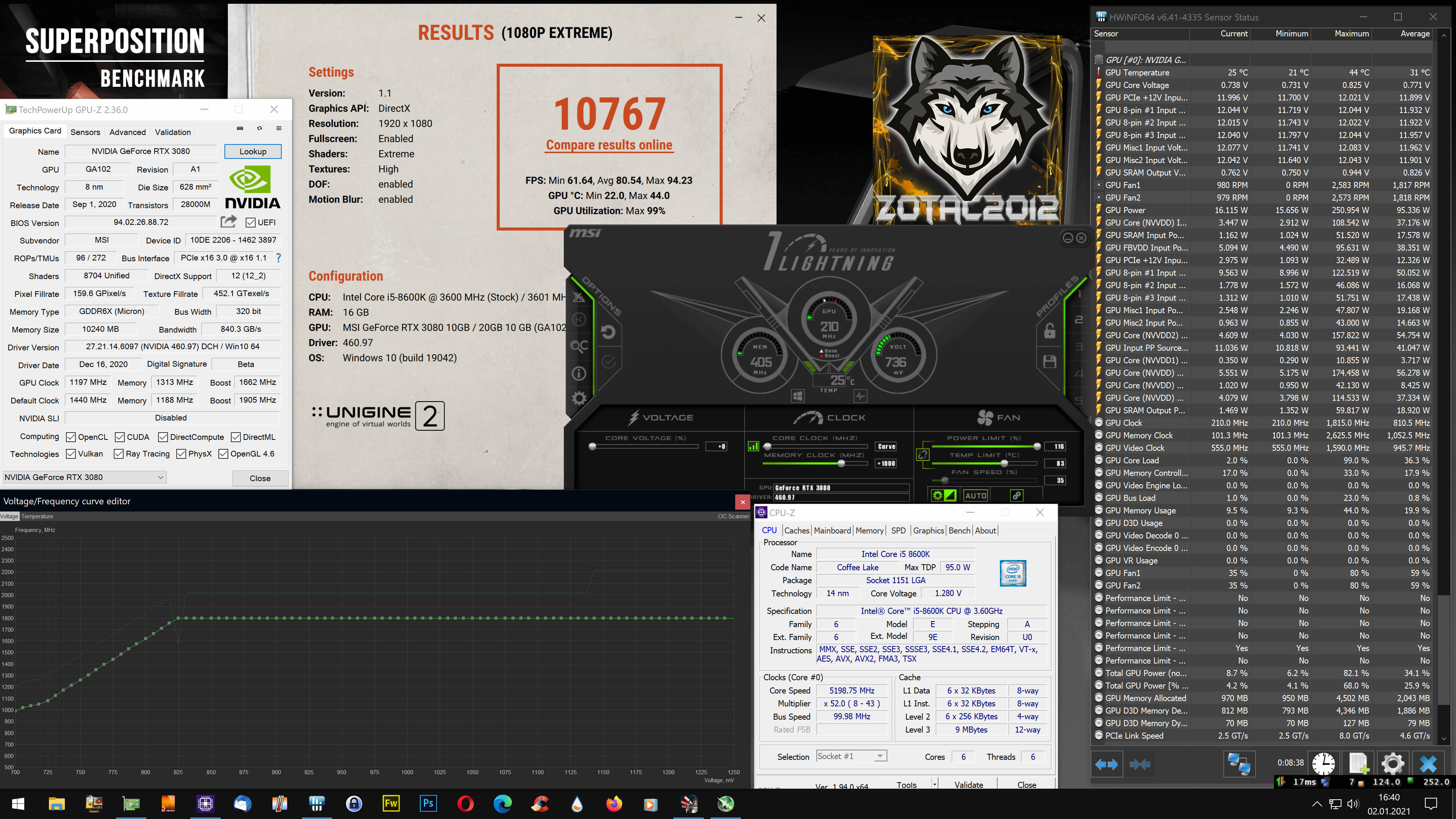 Superposition 1080p Extreme mit i5 8600K und MSI RTX 3080 UV@1815 - 0,825 mV.jpg