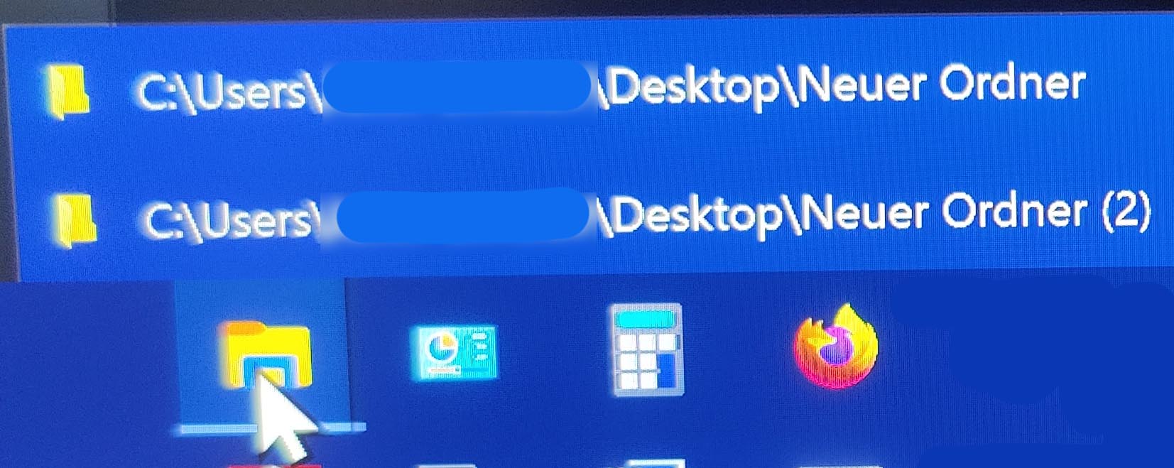 Taskleiste 2 Ordner nur Ordneranzeige.jpg