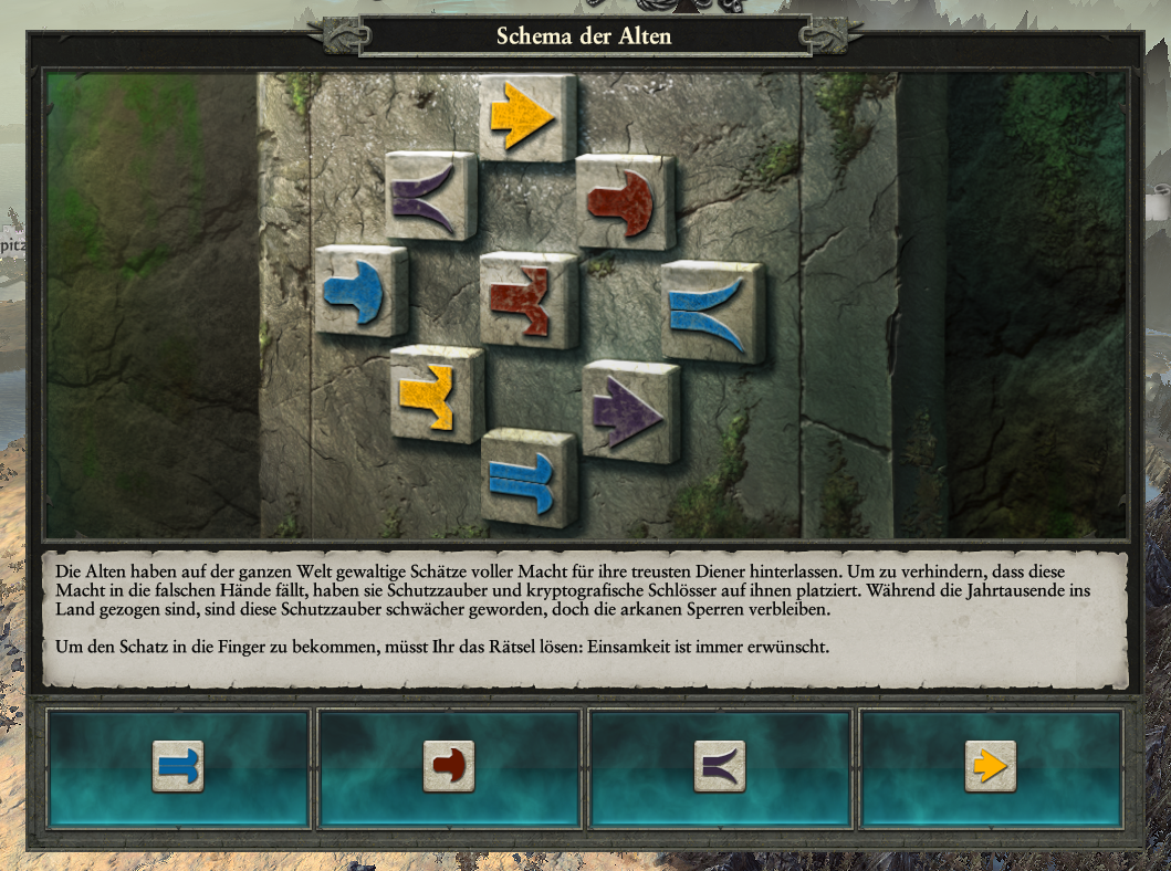 Total War Warhammer 2 Verstehe Ratsel Schema Der Alten Nicht Computerbase Forum