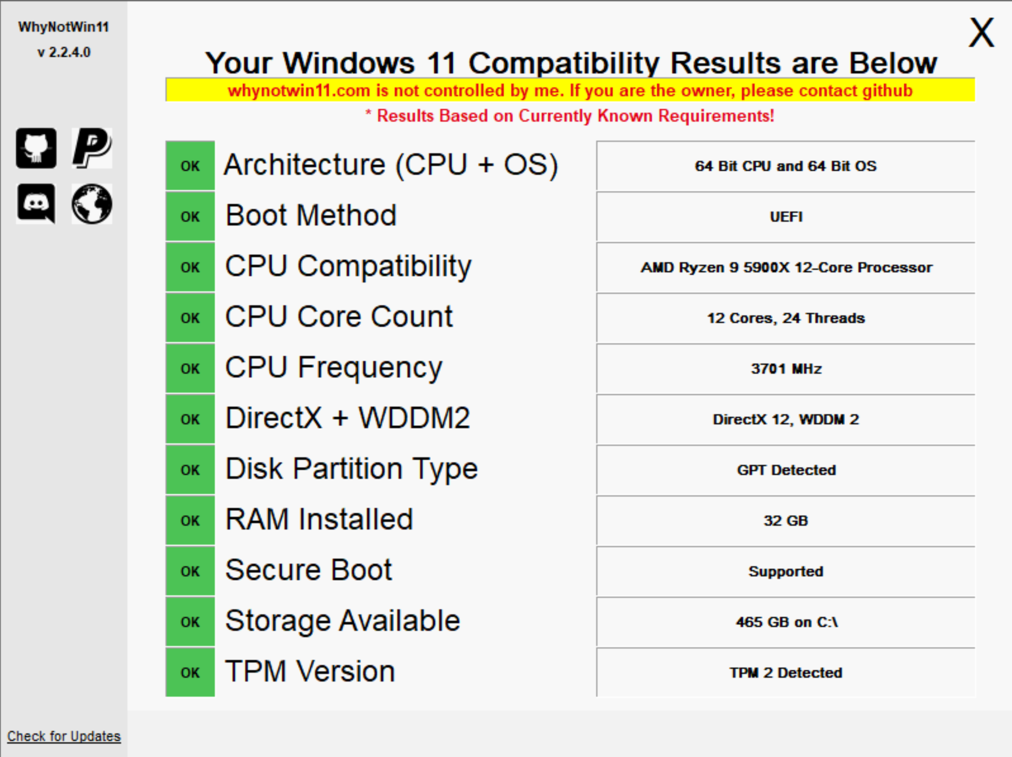 Pc check. Whynotwin11. Whynotwin11 x32. Windows 11 Compatibility check.