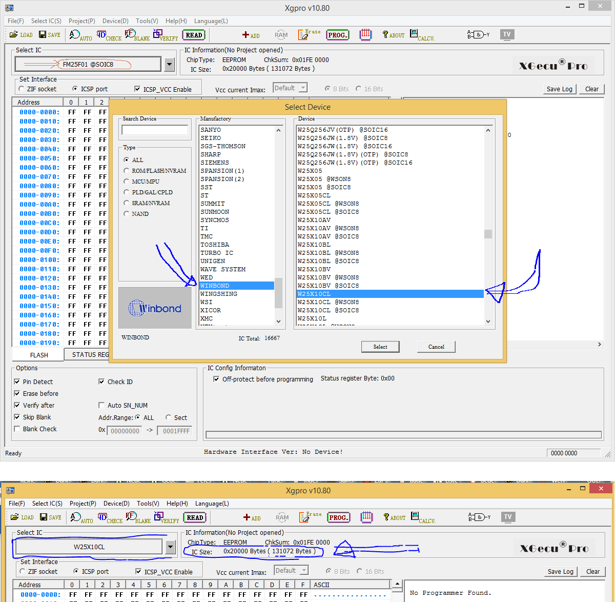 Winbond_W2510XL,,,-_Autoelectric_TL866II+_neu-Unterstützung_Fudan_FM25F01_(Fantec-DB-ALU3e-6G).png