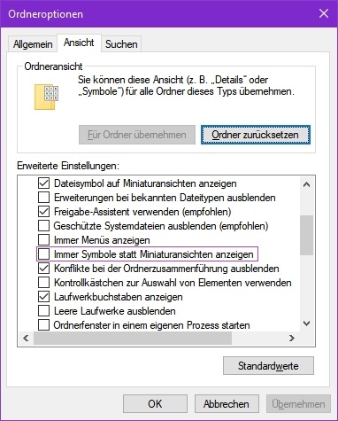 Windows 10 Explorer Ordner- und Suchoptionen ändern.jpg