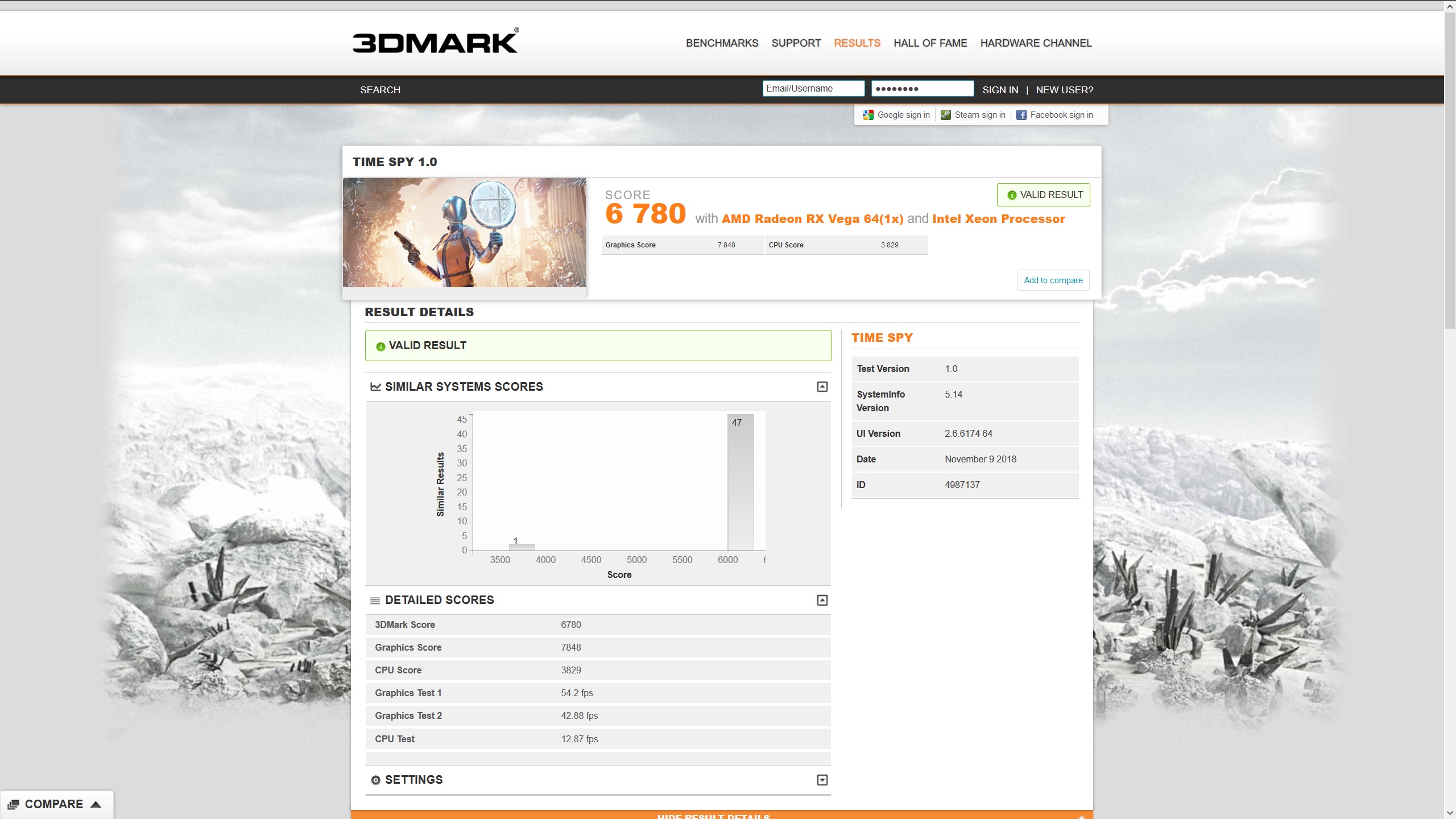 Xeon E3-1230 v3 & Vega 64 (Core 1500-1630 MHz, 1.05V; Mem 1100 MHz, 1.10V; PT +50%) - 3DMark T...jpg