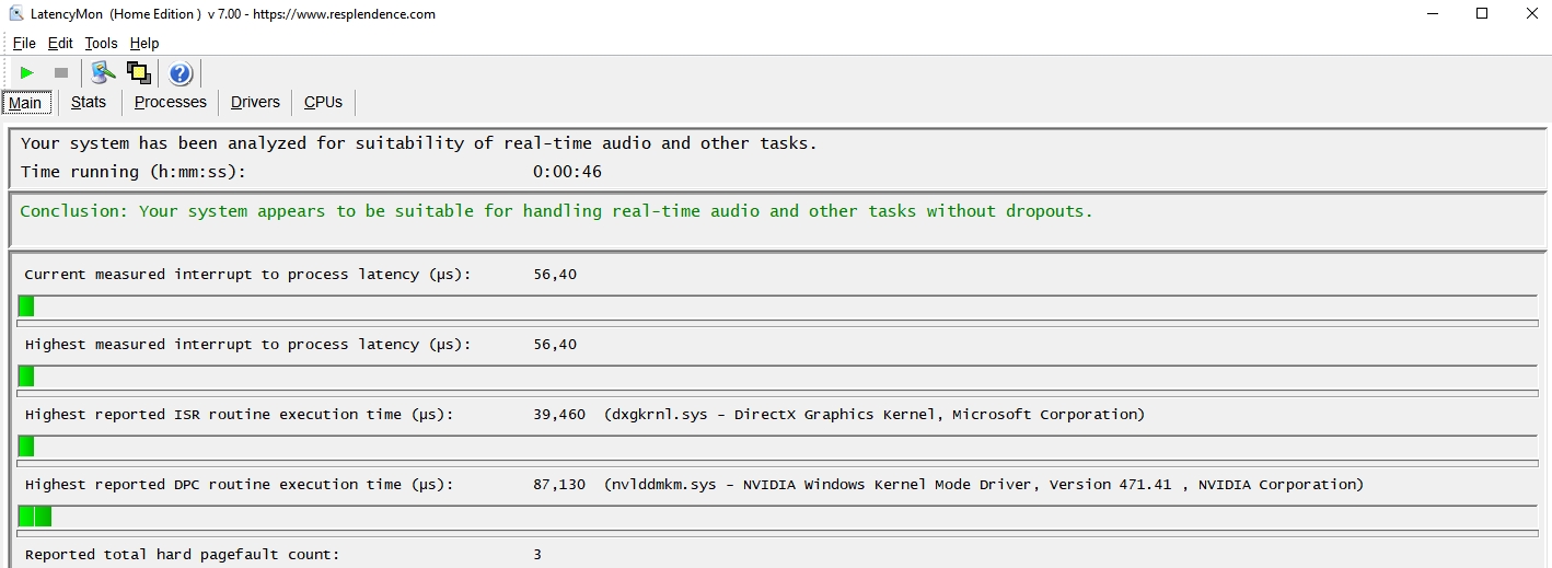 Latency timer